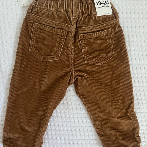 Camel Corduroy Pants - Picture 2 of 3